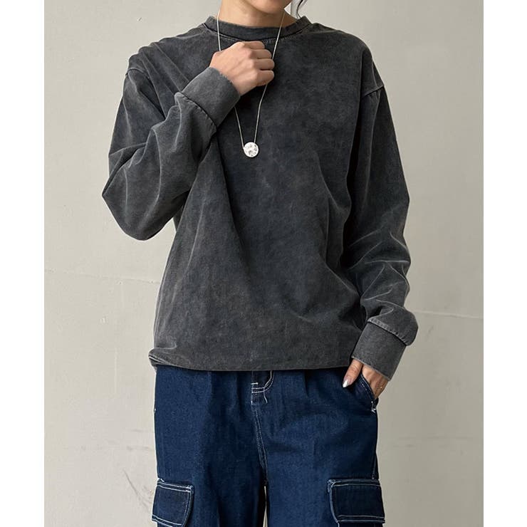 ヴィンテージウォッシュ風オーバーサイズTシャツ | Jewelobe | 詳細画像26 