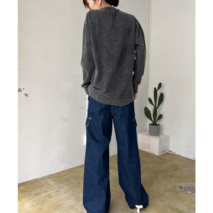 ヴィンテージウォッシュ風オーバーサイズTシャツ | Jewelobe | 詳細画像31 