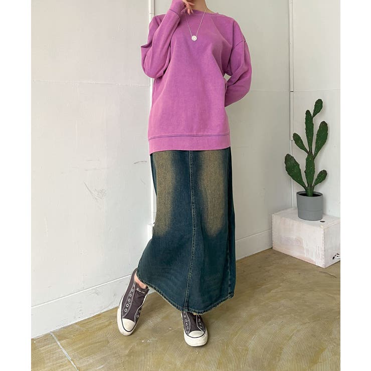 ヴィンテージウォッシュ風オーバーサイズTシャツ | Jewelobe | 詳細画像7 