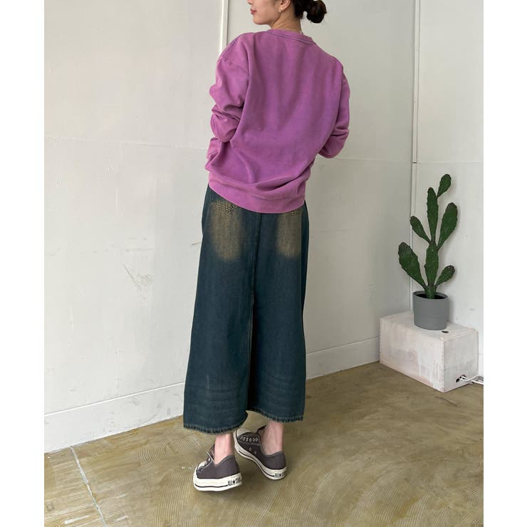 ヴィンテージウォッシュ風オーバーサイズTシャツ | Jewelobe | 詳細画像9 