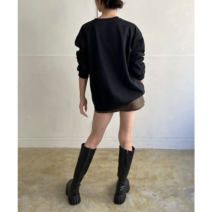 ロゴプリントルーズスウェットトップス | Jewelobe | 詳細画像18 