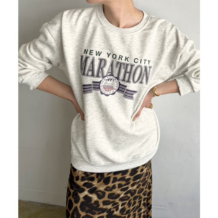 ロゴプリントルーズスウェットトップス | Jewelobe | 詳細画像2 