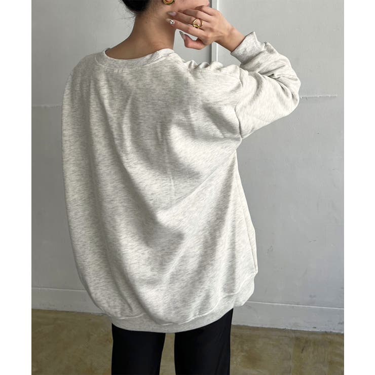 ロゴプリントルーズスウェットトップス | Jewelobe | 詳細画像5 