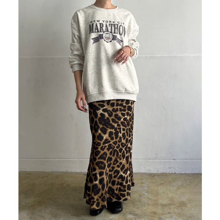 ロゴプリントルーズスウェットトップス | Jewelobe | 詳細画像6 