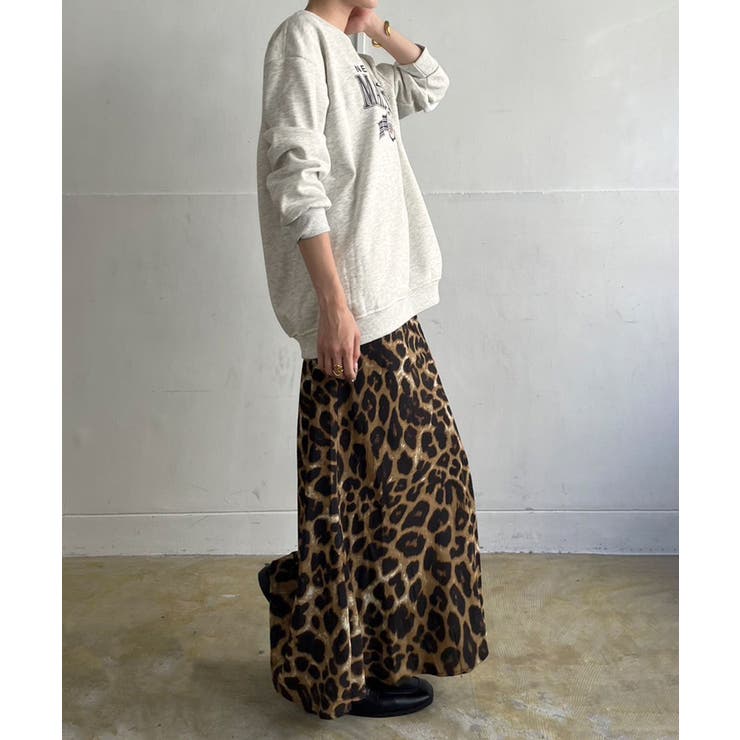 ロゴプリントルーズスウェットトップス | Jewelobe | 詳細画像7 