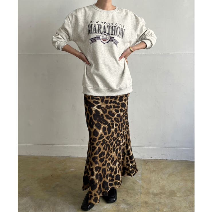 ロゴプリントルーズスウェットトップス | Jewelobe | 詳細画像8 