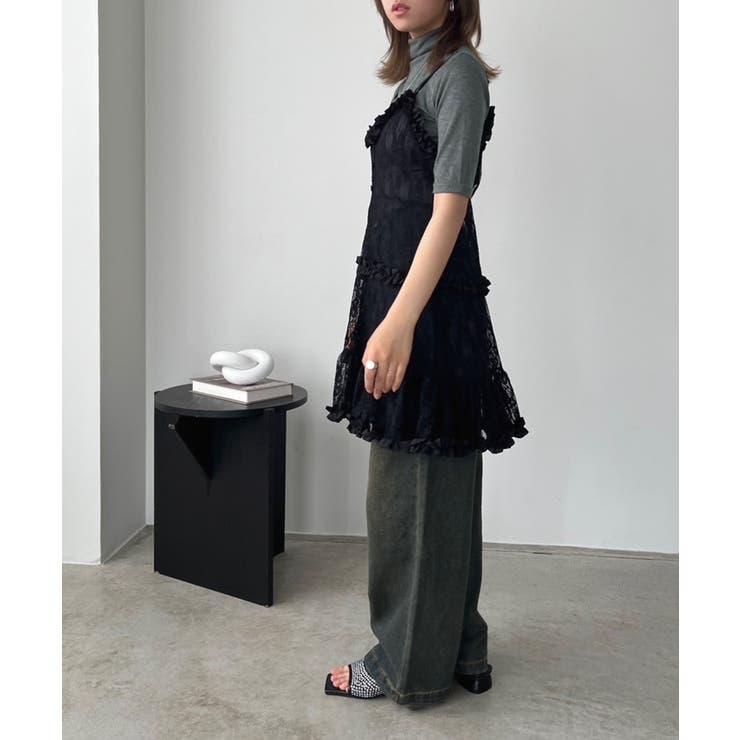 タートルネックハーフスリーブトップス | Jewelobe | 詳細画像19 