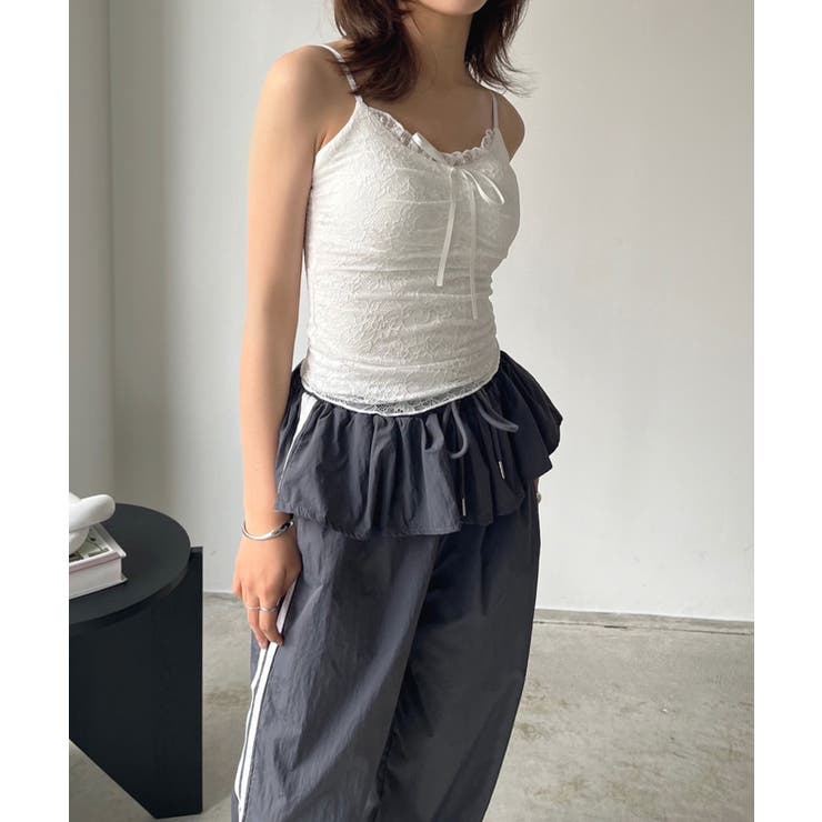 オーバーレースブラキャミソール | Jewelobe | 詳細画像2 