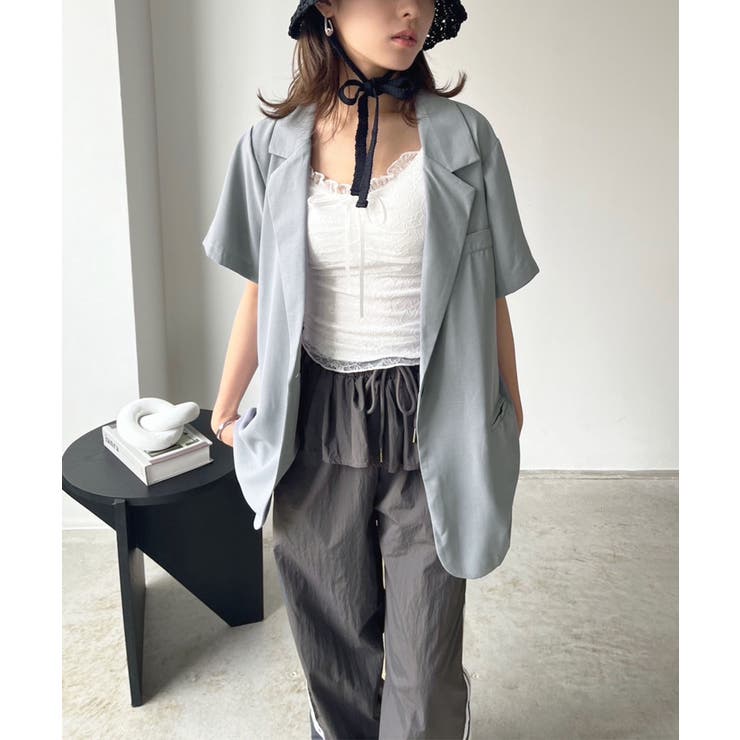 オーバーレースブラキャミソール | Jewelobe | 詳細画像6 