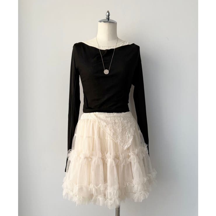 ルーズネックフードタイトカットソー | Jewelobe | 詳細画像36 