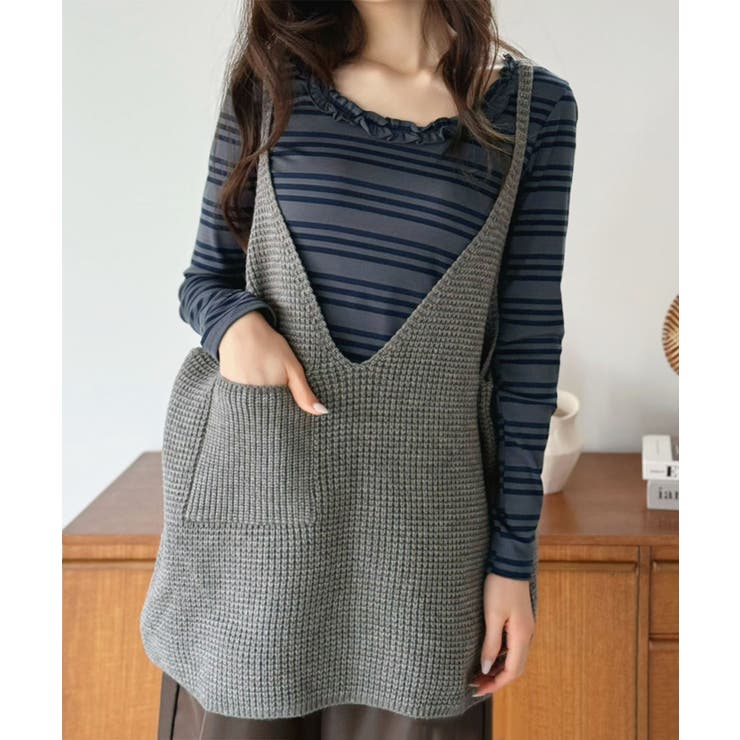 バックストラップボーダータイトカットソー | Jewelobe | 詳細画像21 