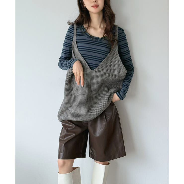 バックストラップボーダータイトカットソー | Jewelobe | 詳細画像22 