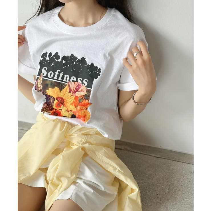 フラワーロゴTシャツ | Jewelobe | 詳細画像10 