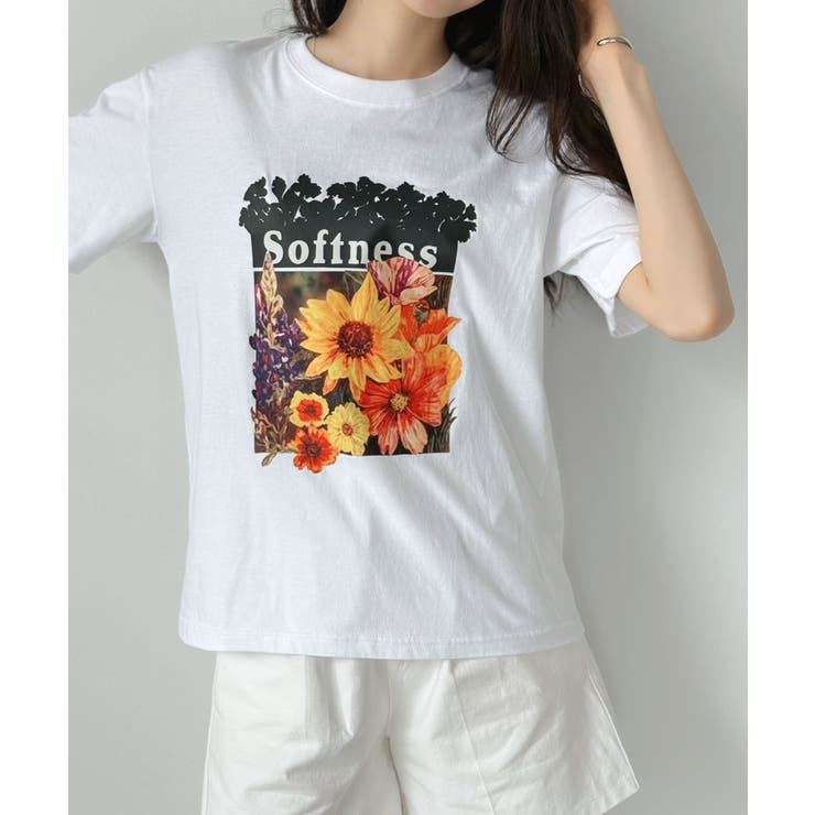 フラワーロゴTシャツ | Jewelobe | 詳細画像2 