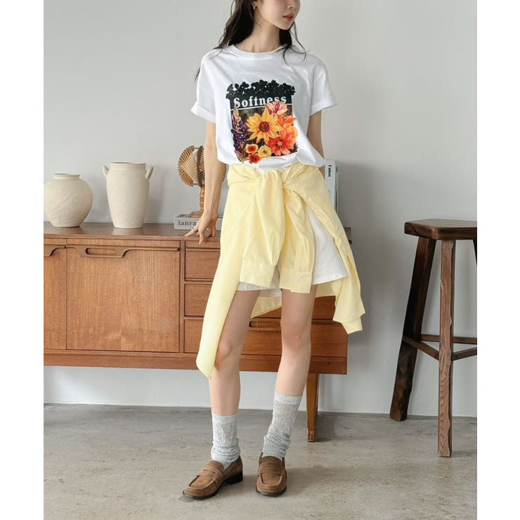 フラワーロゴTシャツ | Jewelobe | 詳細画像7 