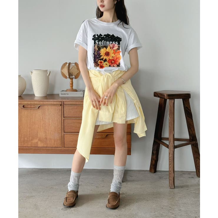 フラワーロゴTシャツ | Jewelobe | 詳細画像8 