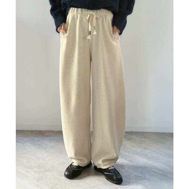 アイボリー | ウラキモウカーブスウェットパンツ | Jewelobe