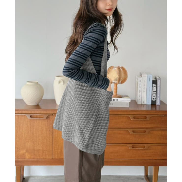 ワッフルルーズキャミニットベスト | Jewelobe | 詳細画像16 