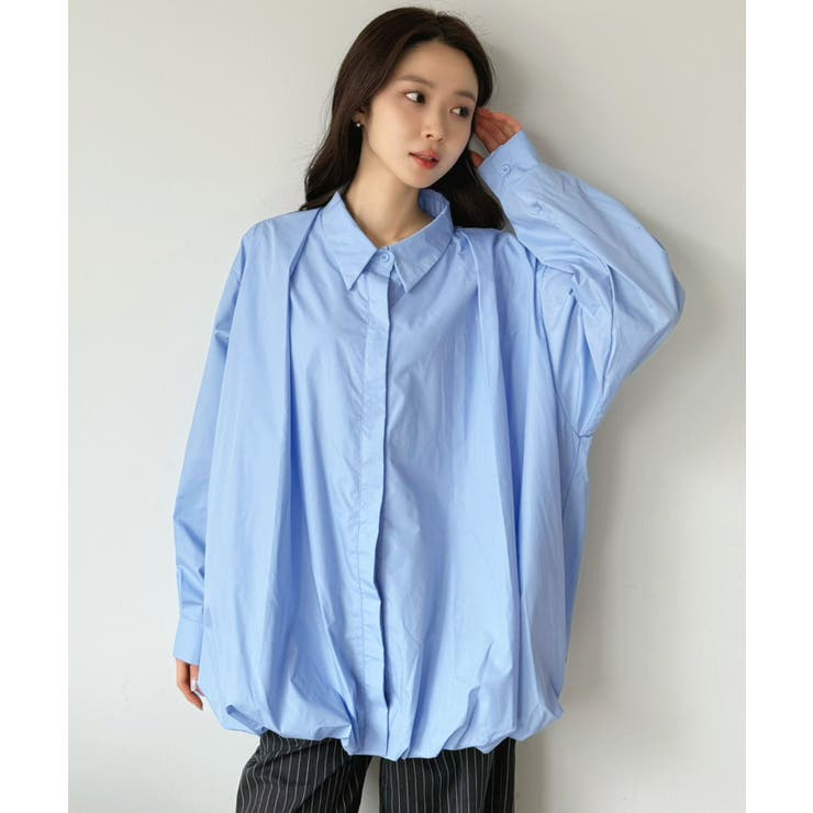 ショルダータックボリュームバルーンシャツ | Jewelobe | 詳細画像17 