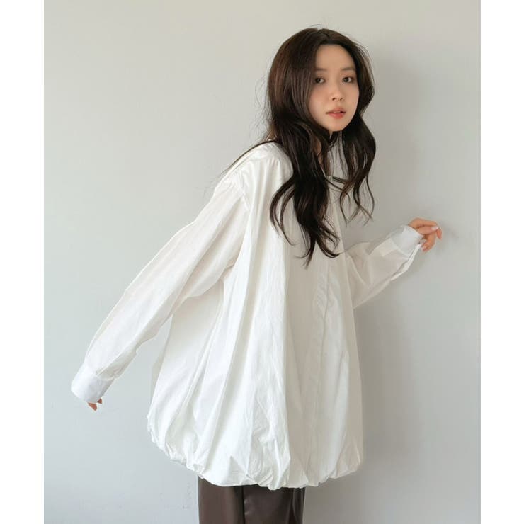 ショルダータックボリュームバルーンシャツ | Jewelobe | 詳細画像2 