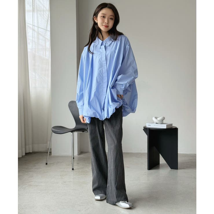 ショルダータックボリュームバルーンシャツ | Jewelobe | 詳細画像23 