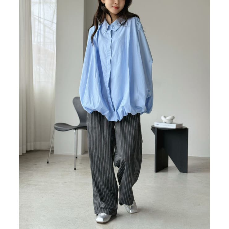 ショルダータックボリュームバルーンシャツ | Jewelobe | 詳細画像26 