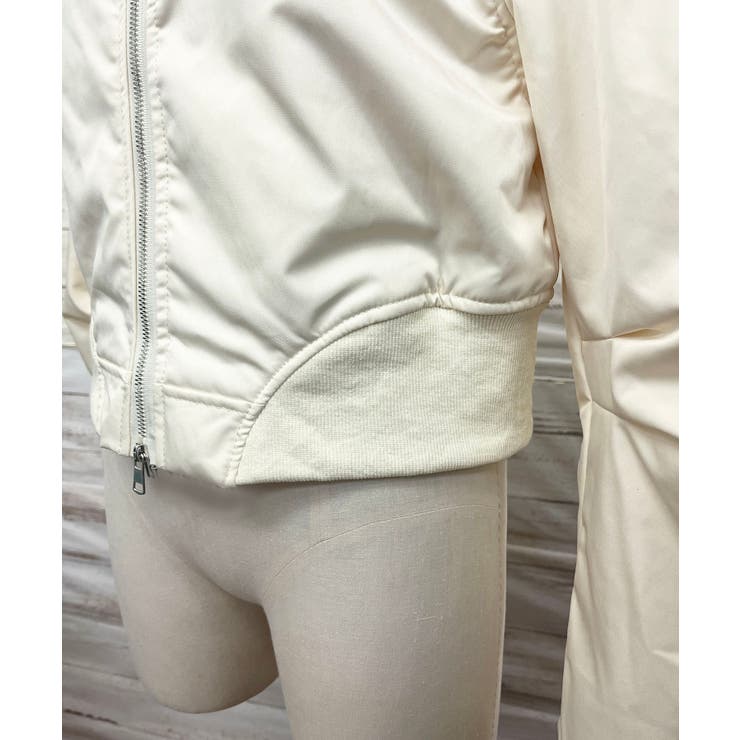 ハイネックショートライトブルゾン | Jewelobe | 詳細画像12 