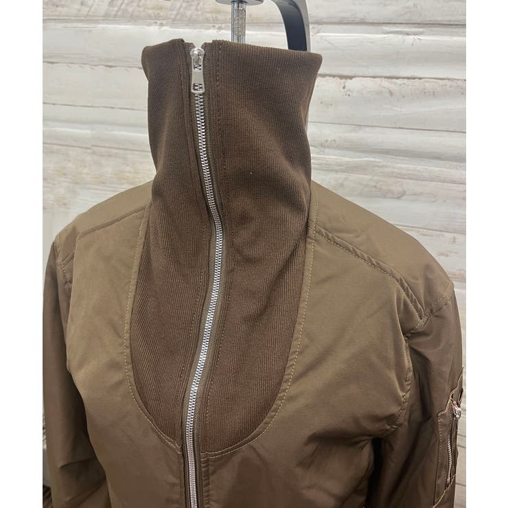 ハイネックショートライトブルゾン | Jewelobe | 詳細画像30 