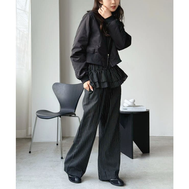 ハイネックショートライトブルゾン | Jewelobe | 詳細画像43 