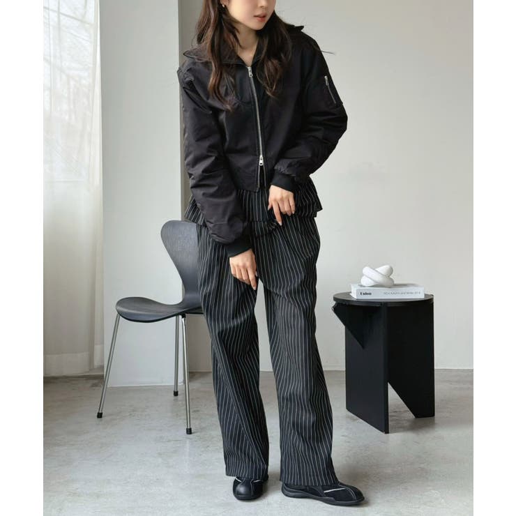 ハイネックショートライトブルゾン | Jewelobe | 詳細画像44 