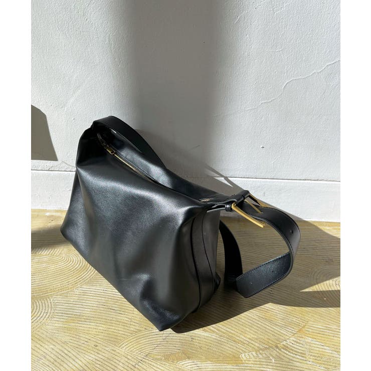 フェイクレザースクエアショルダーバッグ | Jewelobe | 詳細画像11 