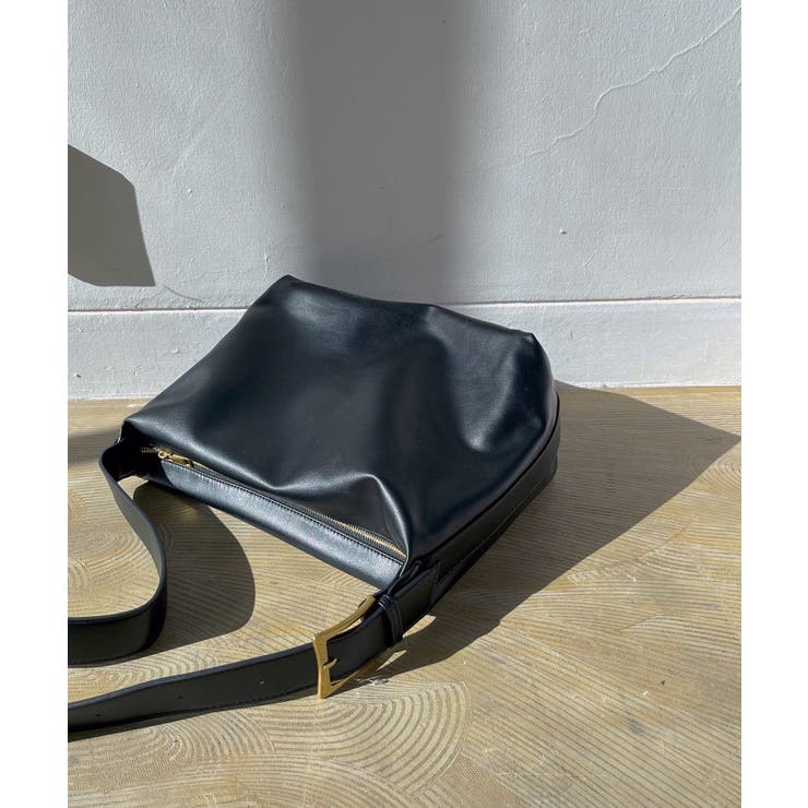 フェイクレザースクエアショルダーバッグ | Jewelobe | 詳細画像12 