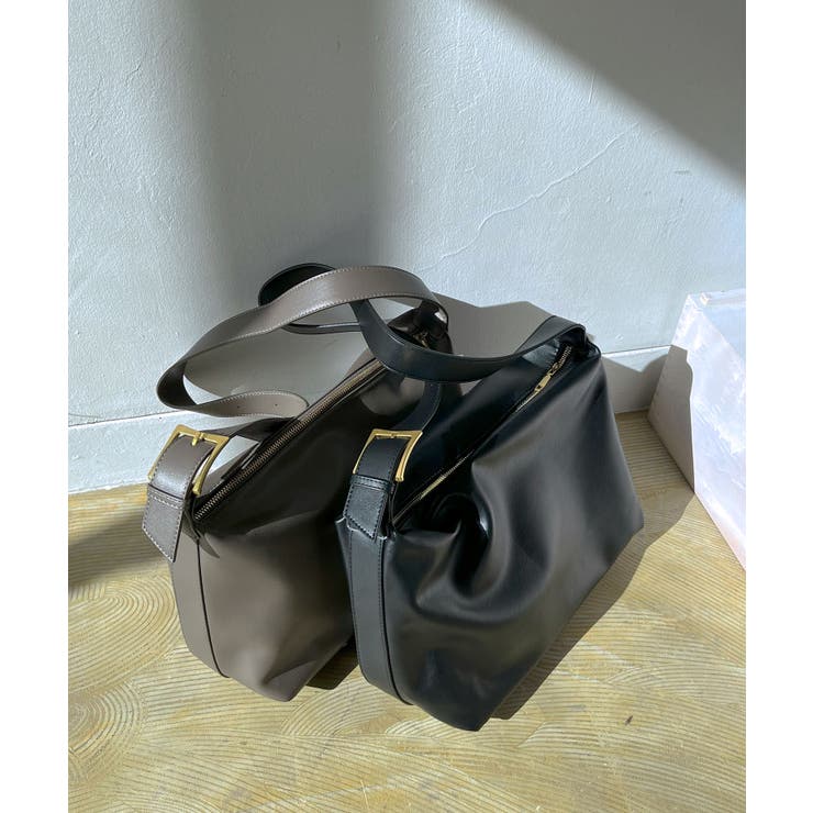 フェイクレザースクエアショルダーバッグ | Jewelobe | 詳細画像14 