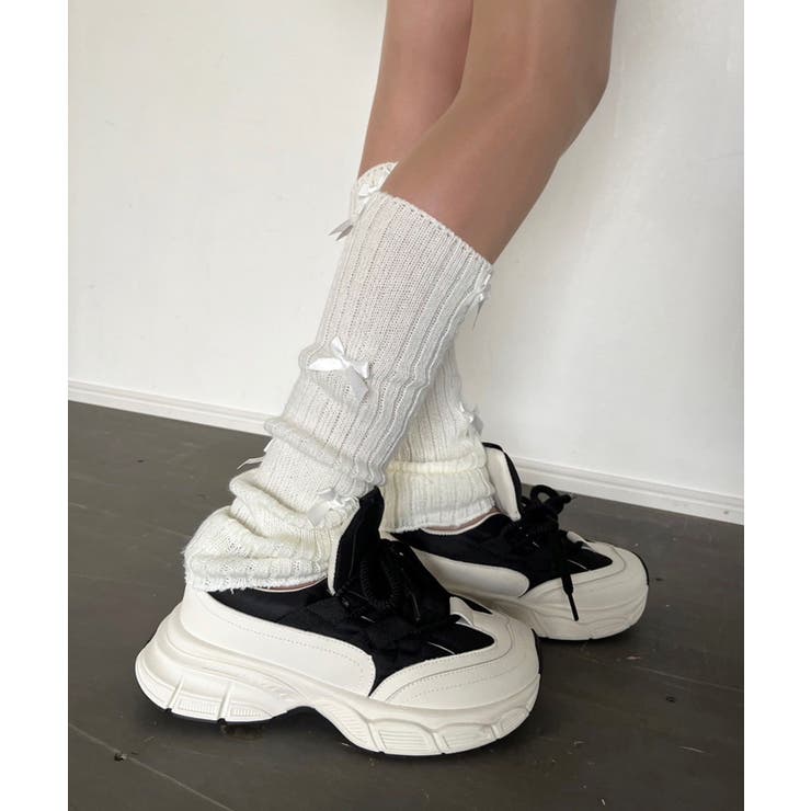 リボンタイトレッグウォーマー | Jewelobe | 詳細画像3 