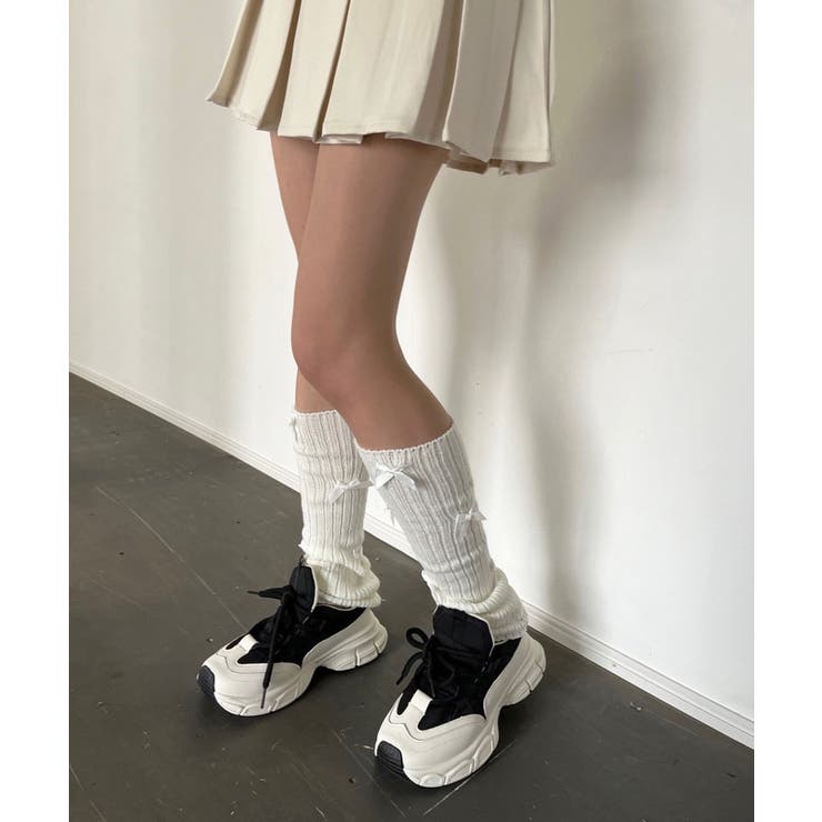 リボンタイトレッグウォーマー | Jewelobe | 詳細画像6 