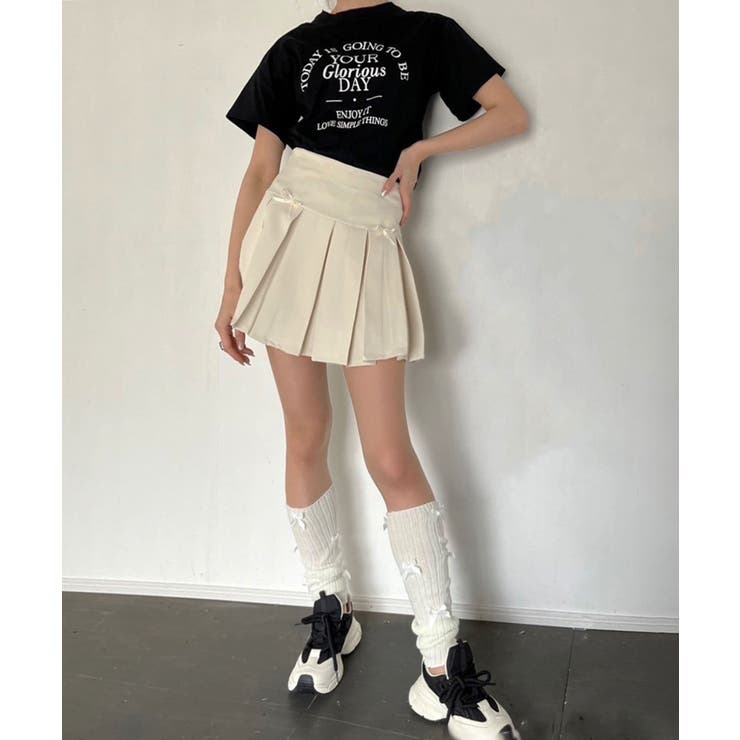 リボンタイトレッグウォーマー | Jewelobe | 詳細画像8 