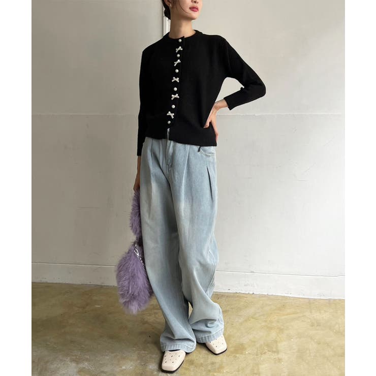 ダブルストラップラウンドフェイクファーバッグ | Jewelobe | 詳細画像13 