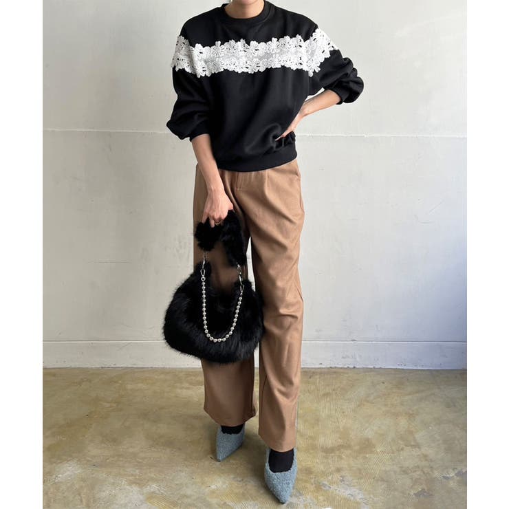 ダブルストラップラウンドフェイクファーバッグ | Jewelobe | 詳細画像22 