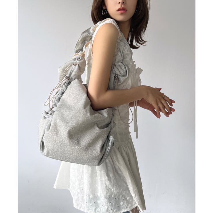 シルエットアレンジラメショルダーバッグ | Jewelobe | 詳細画像1 