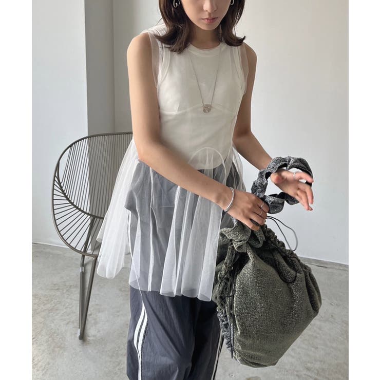 シルエットアレンジラメショルダーバッグ | Jewelobe | 詳細画像10 