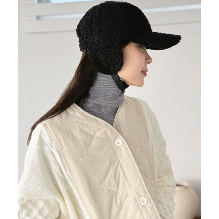 イヤーマフ付きボアキャップ | Jewelobe | 詳細画像24 