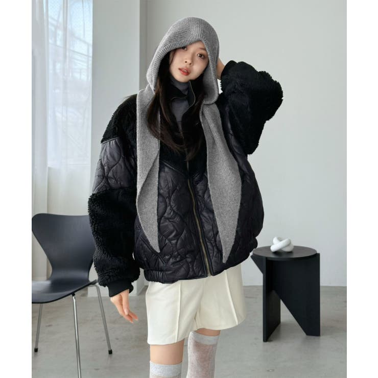 ニットバラクラバマフラー | Jewelobe | 詳細画像13 