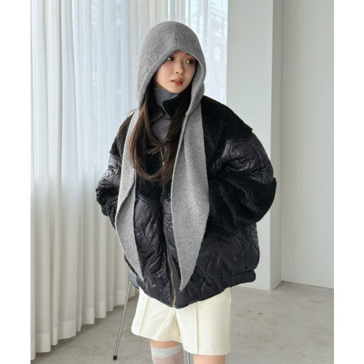 ニットバラクラバマフラー | Jewelobe | 詳細画像14 