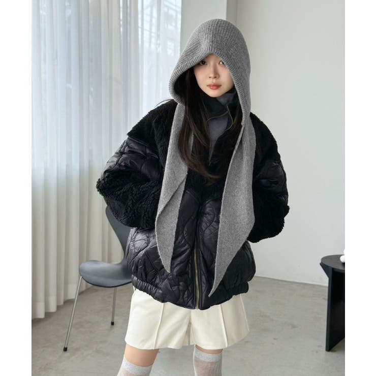 ニットバラクラバマフラー | Jewelobe | 詳細画像15 