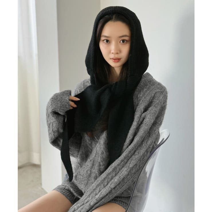 ニットバラクラバマフラー | Jewelobe | 詳細画像23 