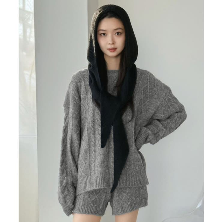 ニットバラクラバマフラー | Jewelobe | 詳細画像25 