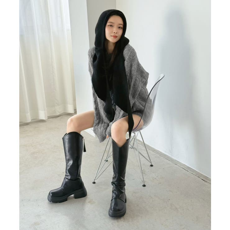 ニットバラクラバマフラー | Jewelobe | 詳細画像27 