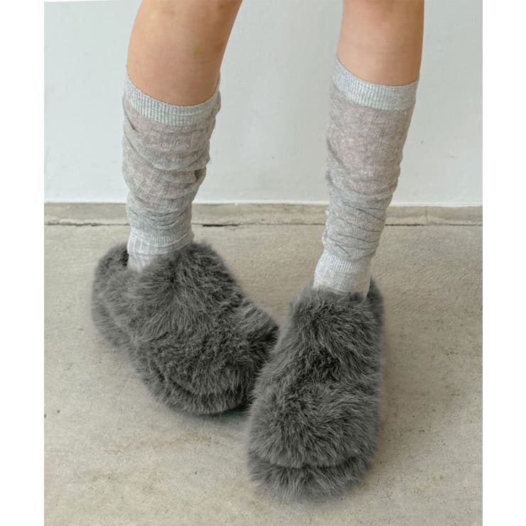 フェイクファーサボサンダル | Jewelobe | 詳細画像5 