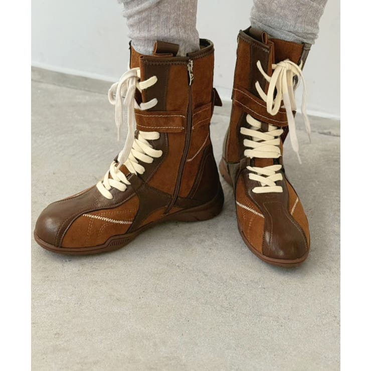 スエードタッチボクシングシューズ | Jewelobe | 詳細画像1 