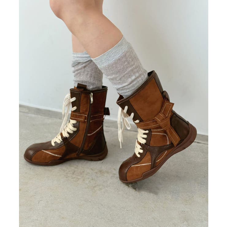 スエードタッチボクシングシューズ | Jewelobe | 詳細画像2 